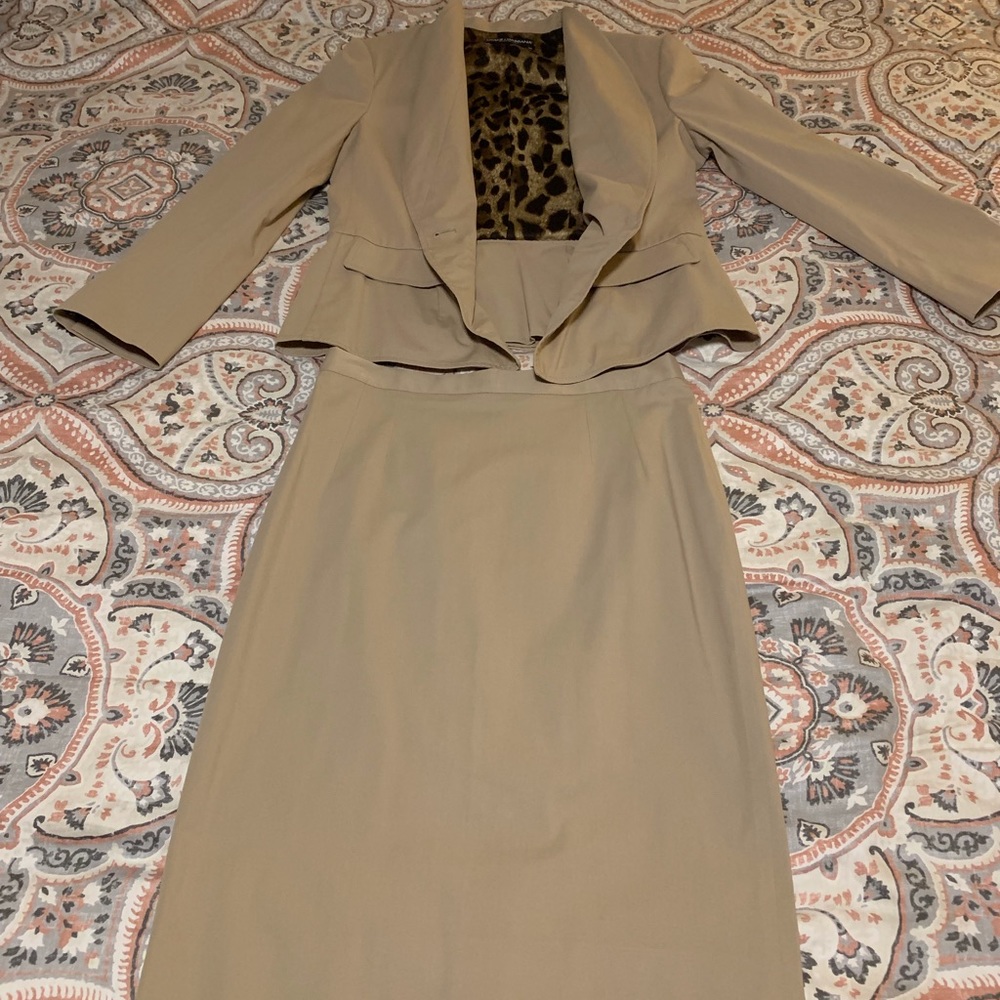 Dolce and Gabbana Skirt Suit